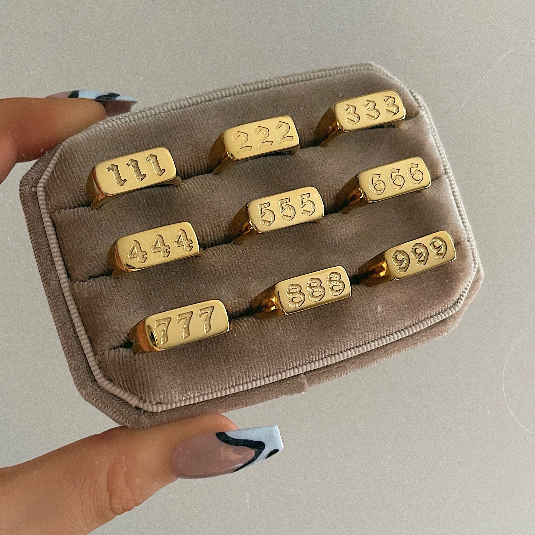Angel Numbers Ring