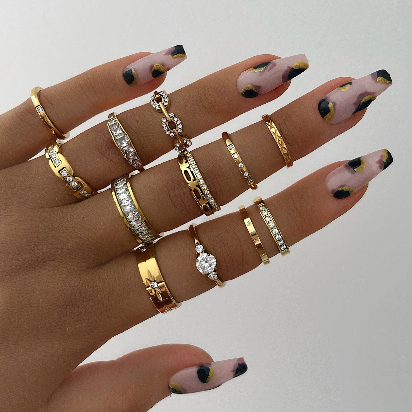 Delphine Ring Pair