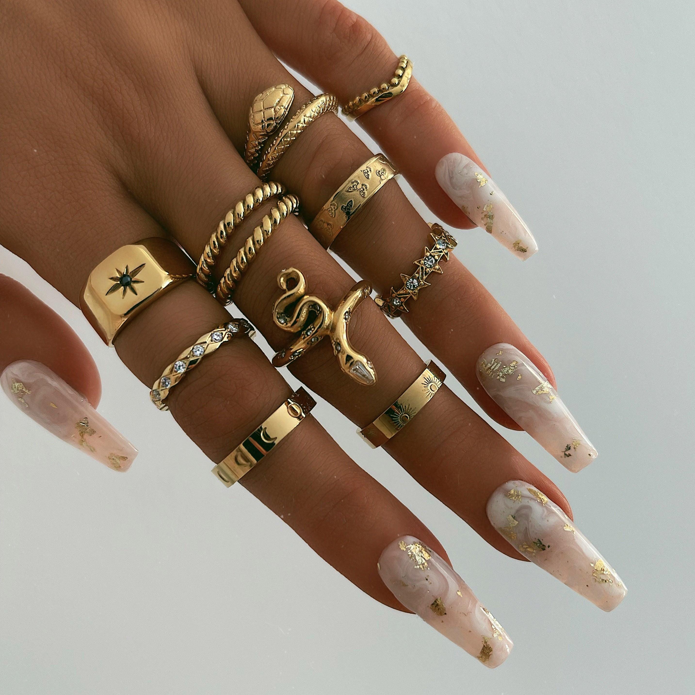Eclipse Moon Ring