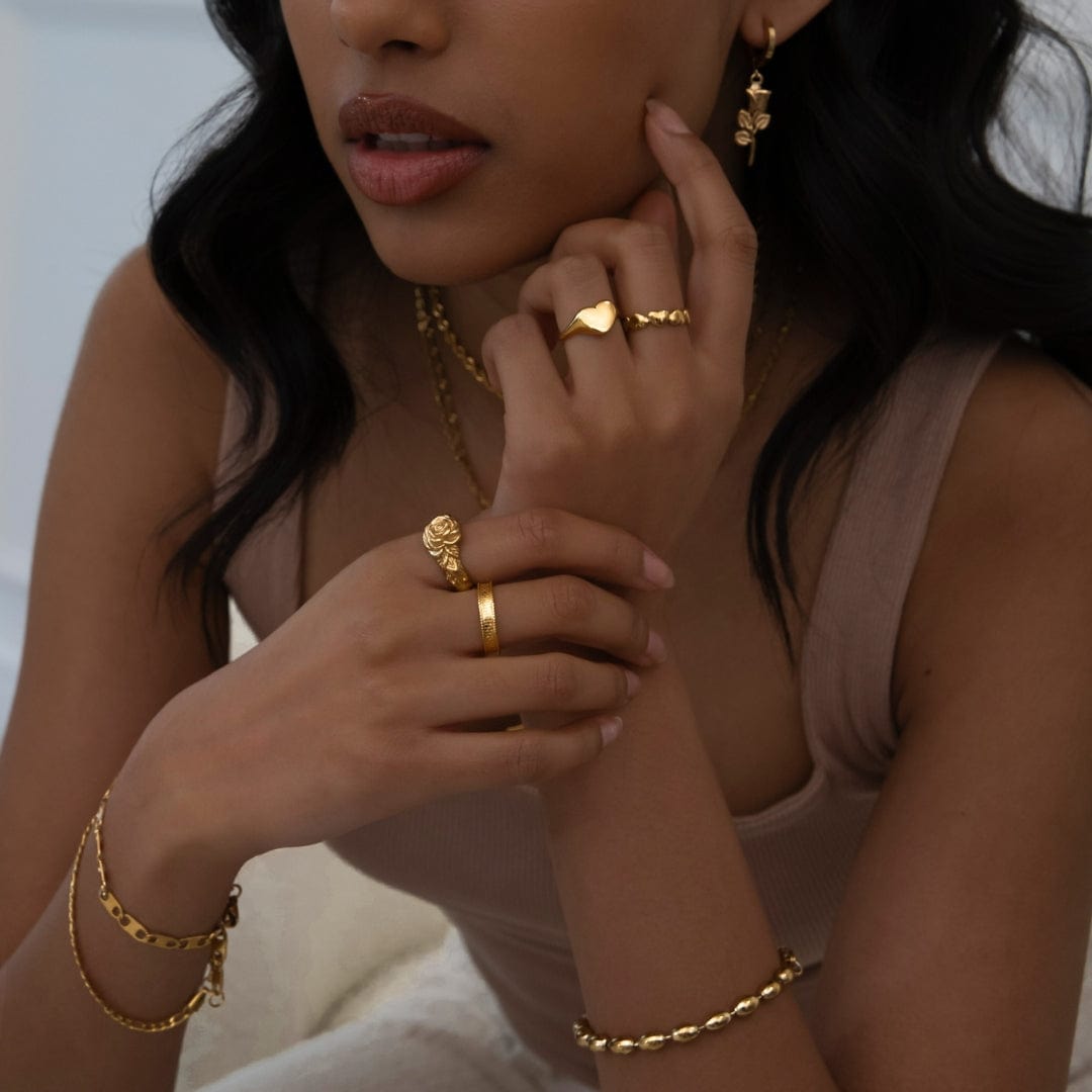 Te Amo Signet Ring