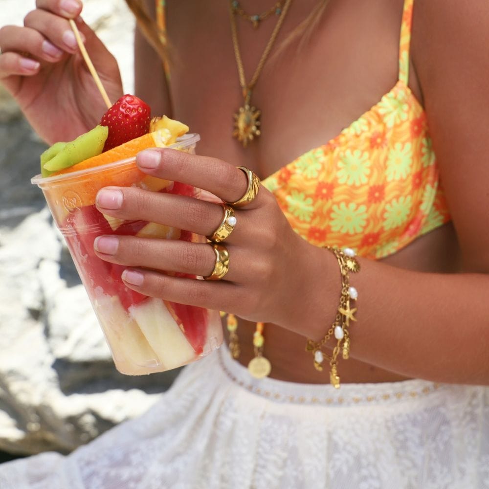 Tiki Pearl Ring