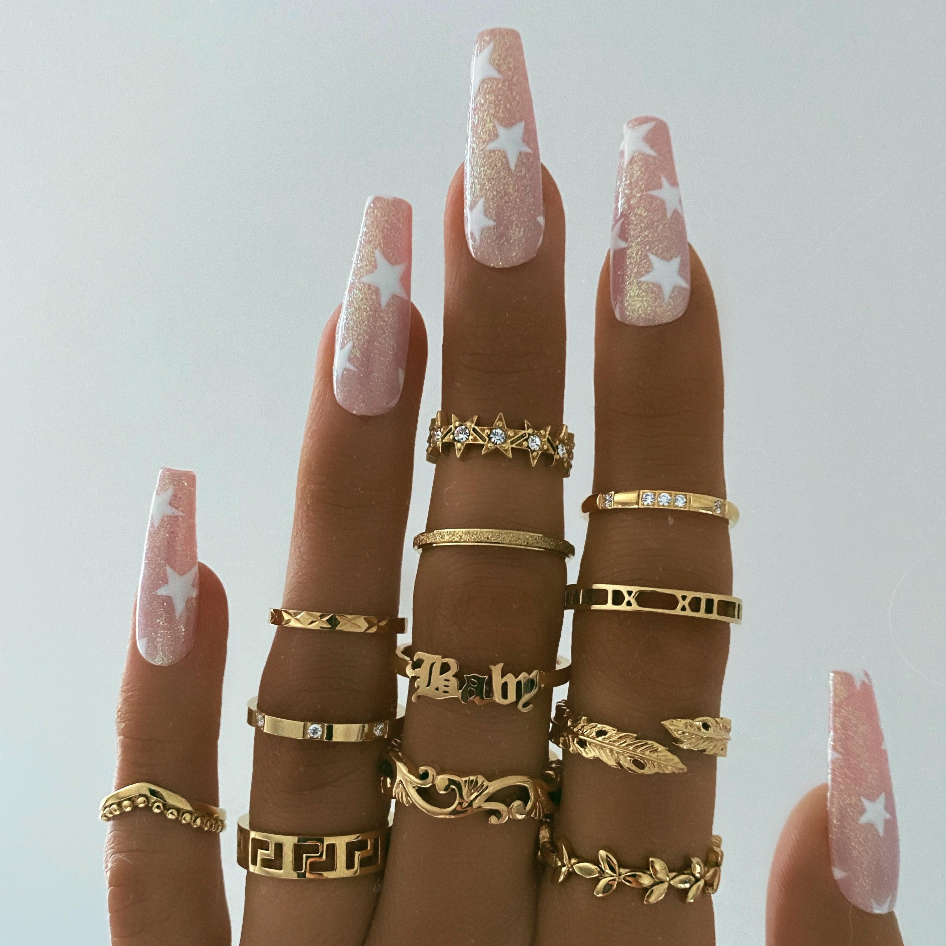 Wraparound Feather Ring